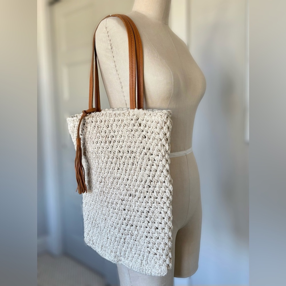 Hand Crocheted Tote